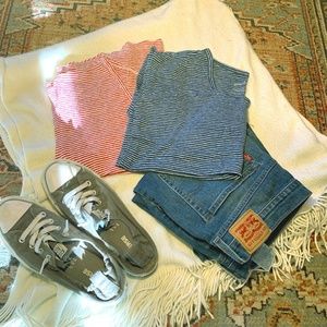 2 like NWOT Universal Thread striped shirts